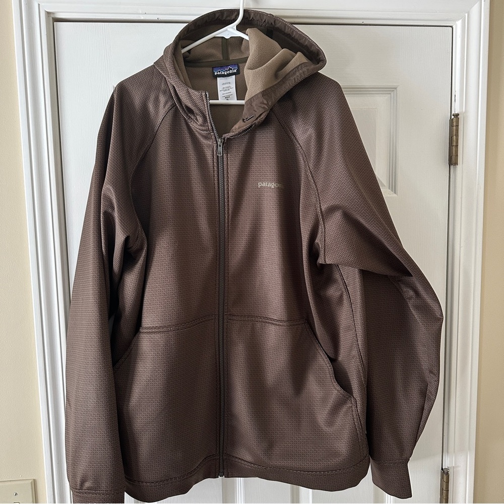 Patagonia Men's Chocolate Brown Hooded Jacket